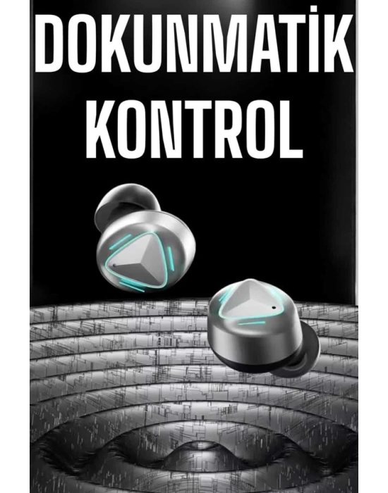 Oyuncu Kulaklığı Bluetooth Bağlantılı ANC Özelliği 5.0 Bluetooth
