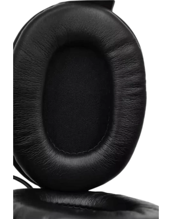 Oyuncu Kulaklığı Kulak Üstü Kablolu Stereo Mikrofonlu Yumuşak Kulak Yastığı