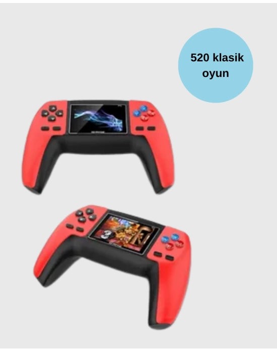 P5 Retro Oyun Konsolu | Ergonomik Tasarım, Taşınabilir