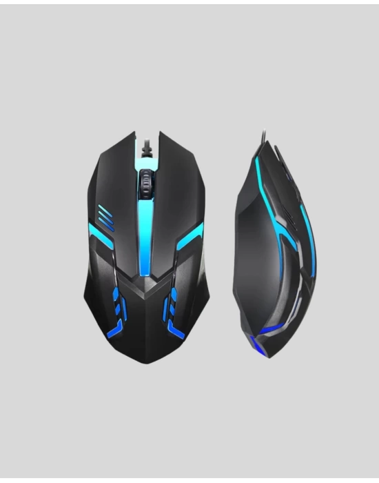 PG8018 LED Aydınlatmalı Mekanik Klavye Mouse – Oyunlarda Üstün Performans