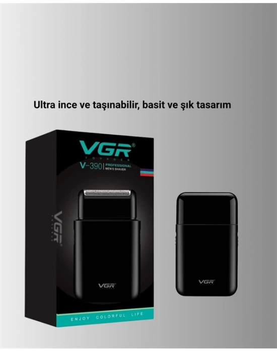 Pistonlu ve Örgülü Ağ Başlıklı Kart Tipi Traş Makinesi – Hafif, Güvenli, USB Şarjlı