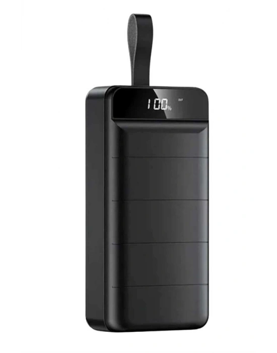 Powerbank 50.000 Mah Dijital Göstergeli Taşınabilir 4 Portlu Hızlı Powerbank