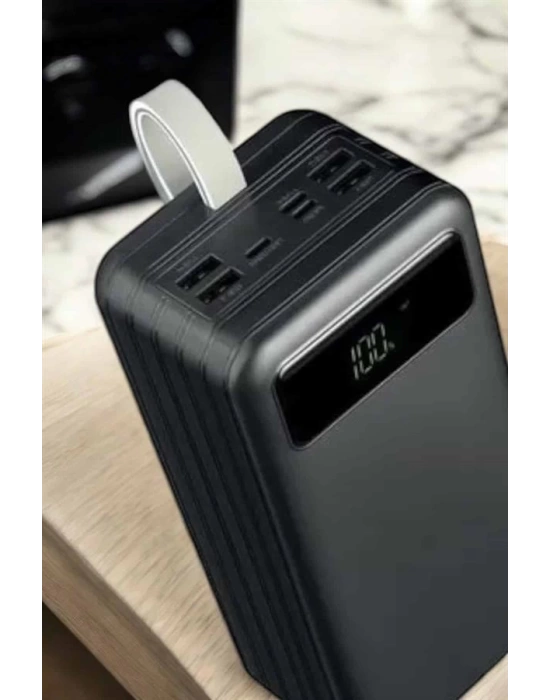Powerbank 60.000 MAH 4 Portlu Uzun Şarj Süreli Dijital Göstergeli