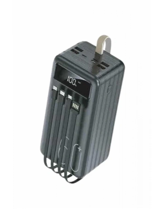 Powerbank 60.000 Mah Taşınabilir Şarj Hızlı El Fenerli Dijital Göstergeli