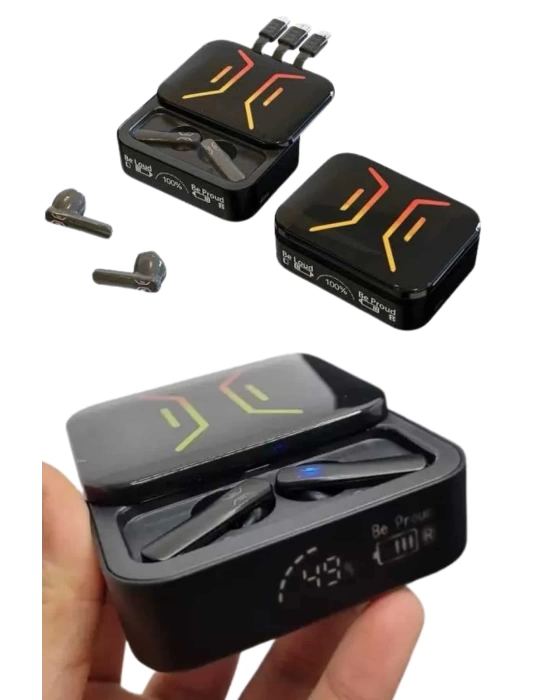 Powerbank Bluetooth Kulaklık Oyuncu Kulaklığı Yüksek Ses Kaliteli