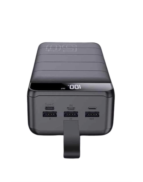 Powerbank Çoklu Şarj Girişi 50.000 Mah Taşınabilir Dijital Göstergeli