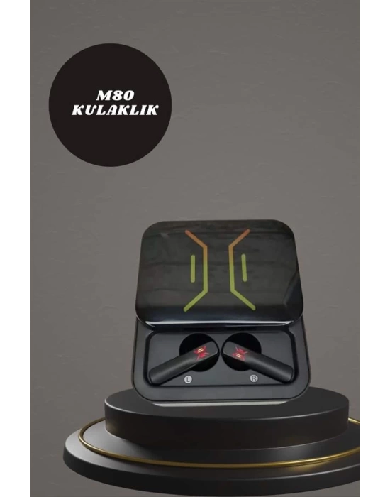 Powerbank Kulaklık ve 7 Kordonlu Akıllı Saat Çoklu Şarj Girişi Bluetooth Bağlantılı