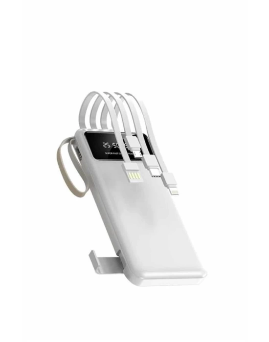 Powerbank Şarj Cihazı 4 Çıkışlı 20.000 MAH Powerbank Taşınabilir Çoklu Giriş