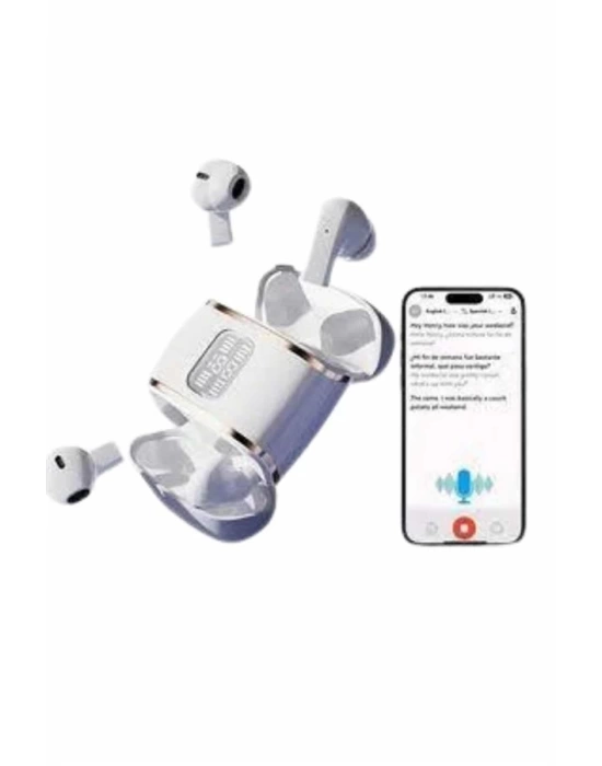 Profesyonel Dijital Göstergeli Düşük Gecikme Bluetooth Kulaklık Çift Kulaklık