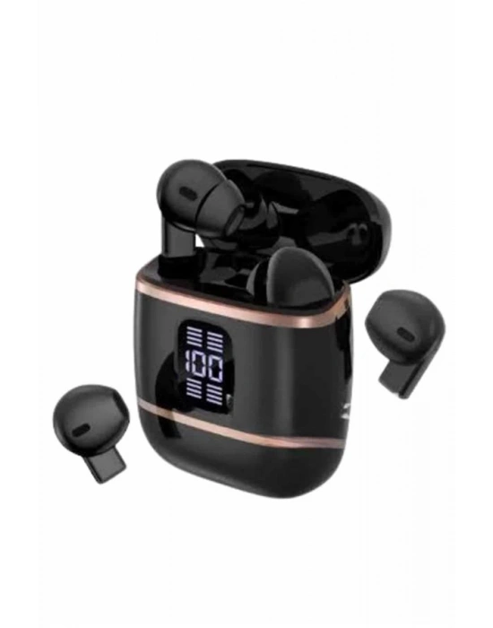 Profesyonel Dijital Göstergeli Düşük Gecikme Bluetooth Kulaklık Çift Kulaklık