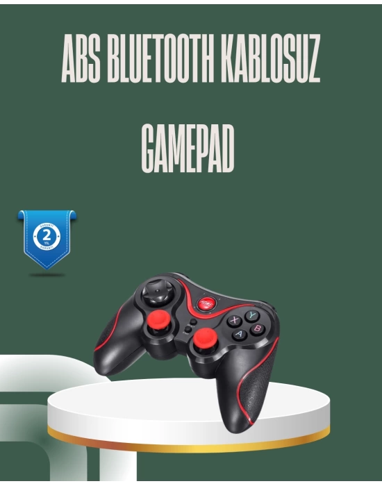 Profesyonel Oyuncu Kablosuz Gamepad Çoklu Cihaz Desteği