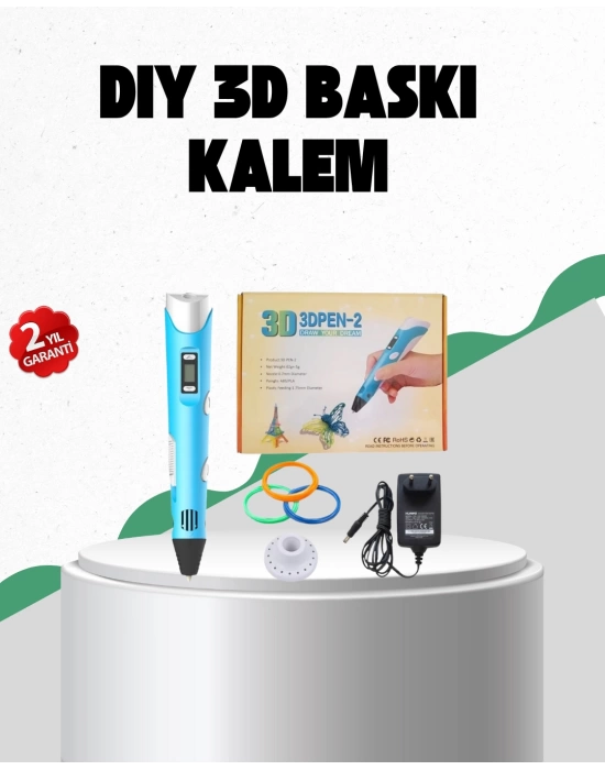 Profesyonel ve Hobi İçin 3D Modelleme Kalemi