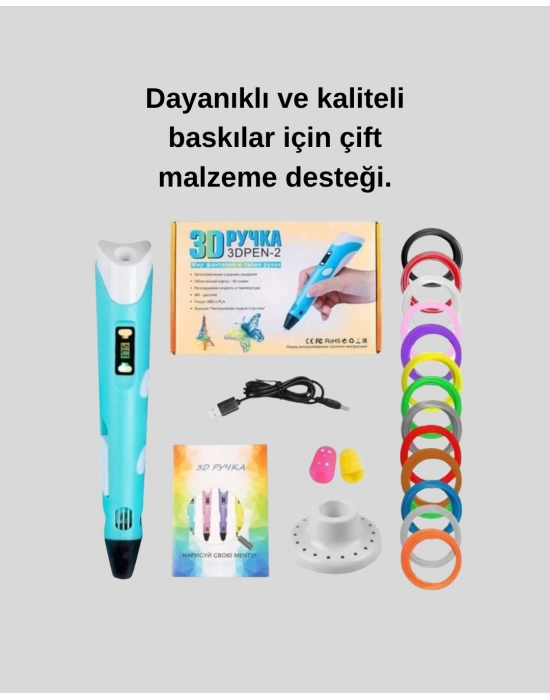 Profesyonel ve Hobi İçin 3D Modelleme Kalemi