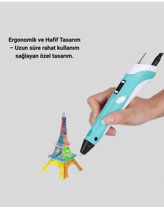 Profesyonel ve Hobi İçin 3D Modelleme Kalemi