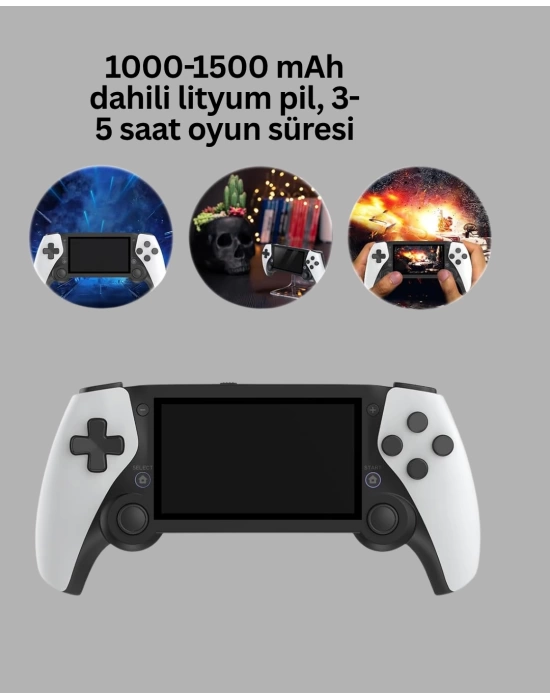 PS1 GBA NES Oyun Destekli Retro Cihaz