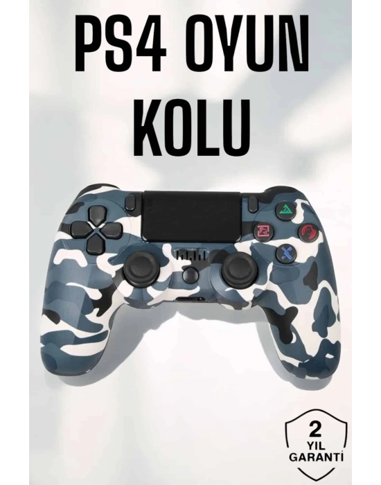 PS4 Oyun Kolu Kamuflaj Desenli Joystick