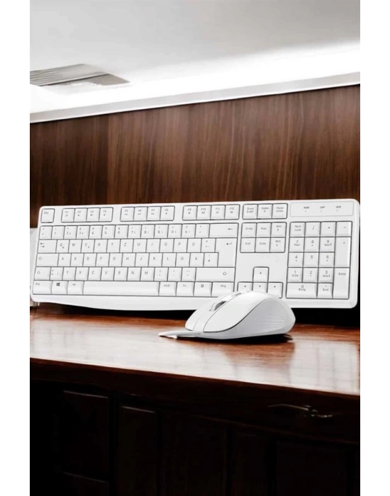 Q Klavye Klavye ve Mouse Seti USB Girişli Kablosuz