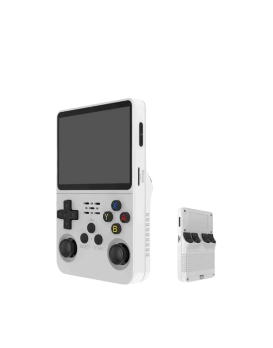 R36S Retro Oyun Cihazı – Çift MicroSD Desteği, Çoklu Platform Uyumu, 3200 mAh Batarya