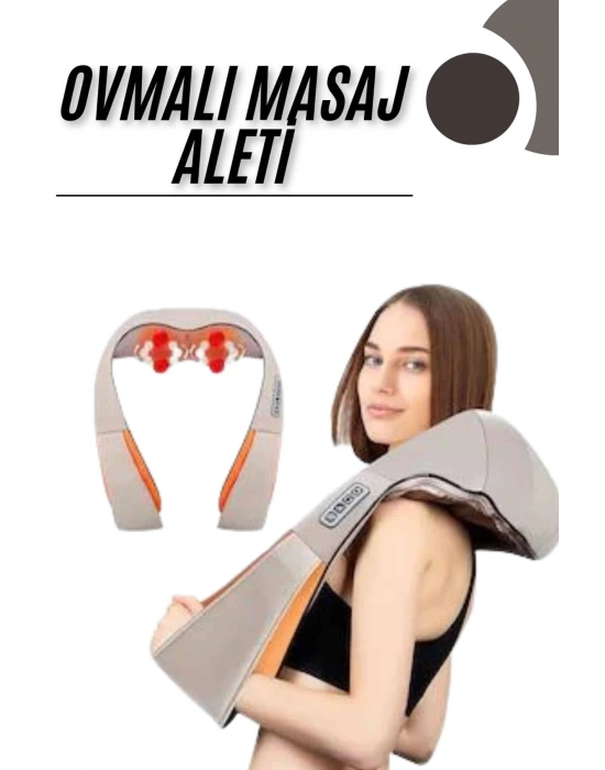 Rahatlatıcı Ovmalı Isıtmalı Boyun Bel Omuz Sırt Masaj Aleti Ve Masaj Cihazı