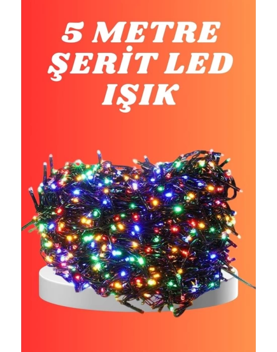 Renkli Her Ortama Uygun 5 Metre Led Işık Renkli Aydınlatma