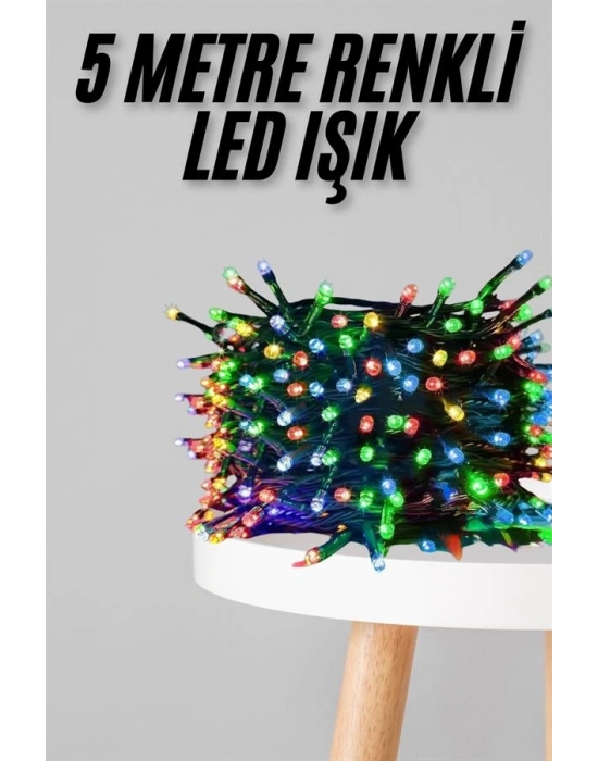 Renkli Her Ortama Uygun 5 Metre Led Işık Renkli Aydınlatma (Kopya)