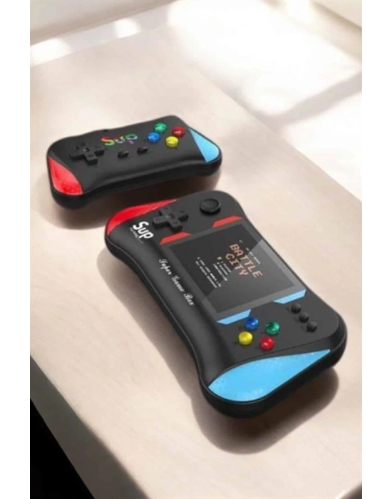 Retro 500 Oyunlu Nostaljik Oyunlu El Atari Gamebox Oyun Konsolu Çift Destekli