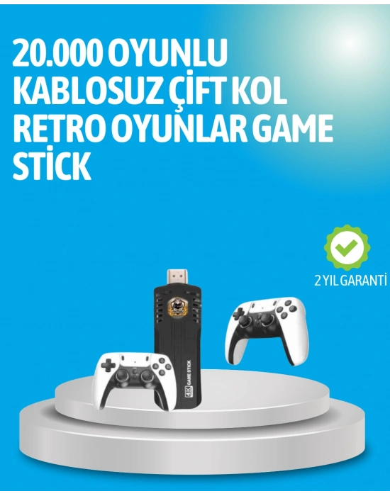 Retro Oyun Konsolu – Yüksek Çözünürlük ve Geniş Oyun Seçenekleri