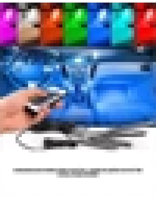 RGB Geçişli 4 Parça Araç İçi Aydınlatma