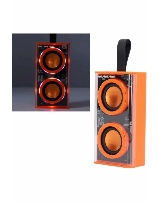 Rgb Işıklı Hoparlör Taşınabilir Hoparlör Kablosuz Bluetooth 5.0 Bağlantı