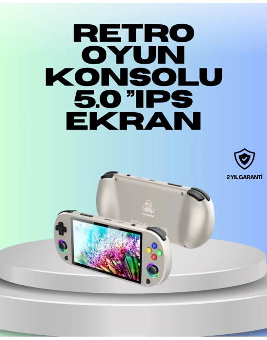 RGB Işıklı Joystickli El Tipi Oyun Cihazı