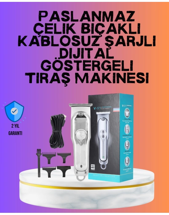 Saç ve Sakal Kesme Makinesi – Profesyonel ve Çok Fonksiyonlu