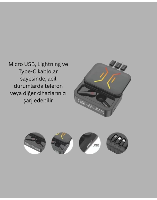 Type-C Girişli Bluetooth Kulaklık – Uzun Bekleme Süresi