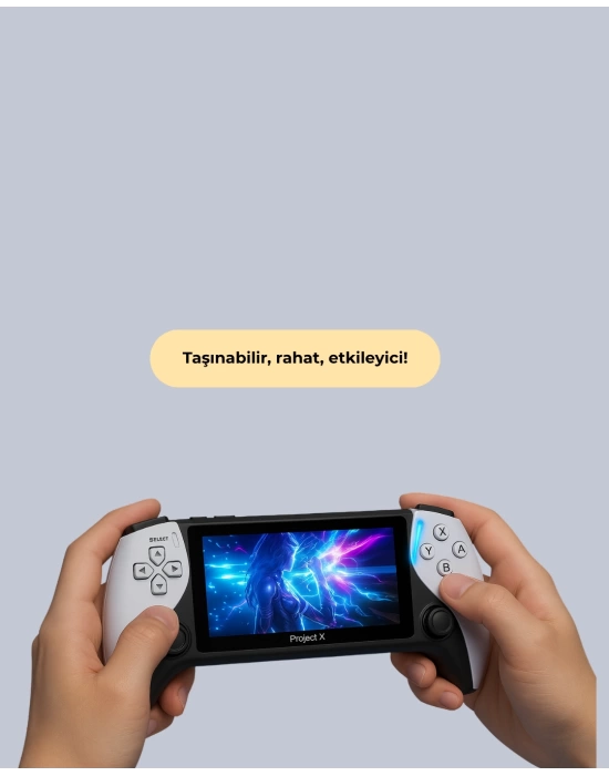 Şarjlı 4 Saat Oyun Süreli TV Bağlantılı Retro Oyun Konsolu