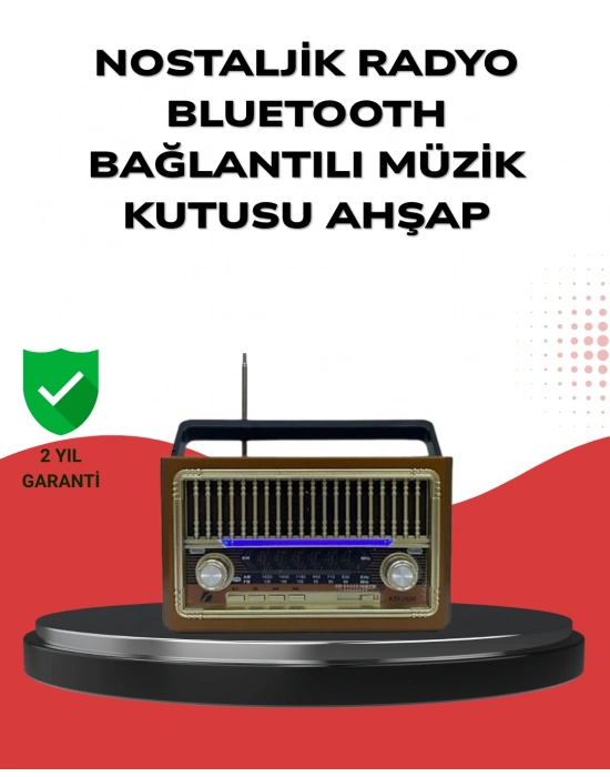 Şarjlı Radyo Hoparlör – İç ve Dış Mekan Uyumlu