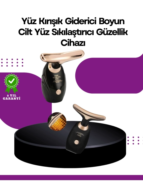 Şarjlı Yüz Masaj Aleti – Gözenek Sıkılaştırıcı & Cilt Yenileyici Etki