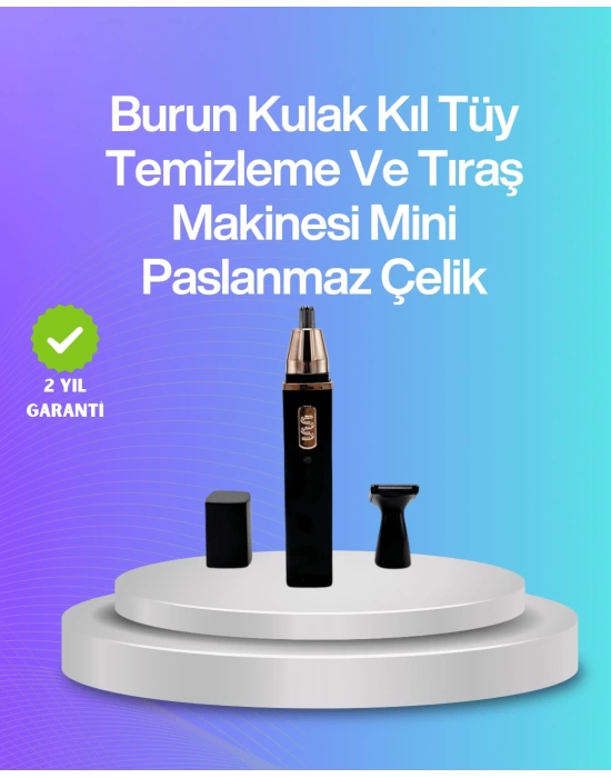 Sessiz çalışan tüy düzeltici burun ve kulak makinesi