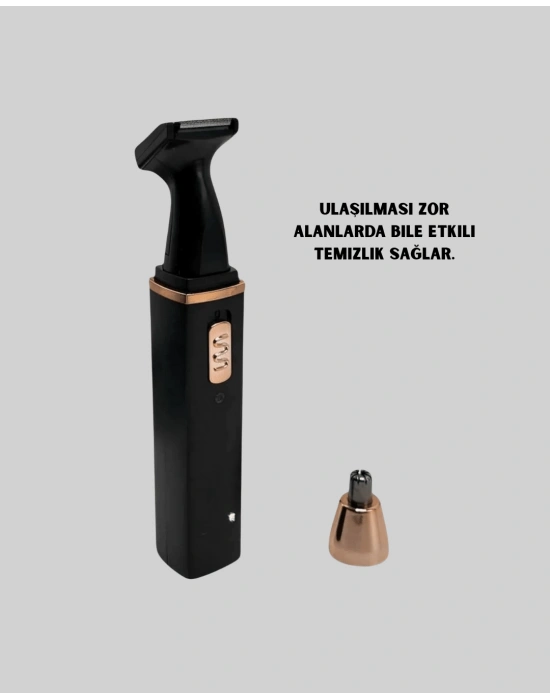 Sessiz çalışan tüy düzeltici burun ve kulak makinesi