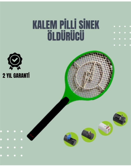 Sessiz ve Etkili Böcek Öldürücü – Üç Katmanlı Koruyucu Izgaralı Elektronik Sineklik