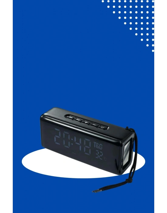 Sinema Projeksiyonu Projektörü ve Dijital Göstergeli Bluetooth Hoparlör Uzun Pil Ömrü HD Kalite