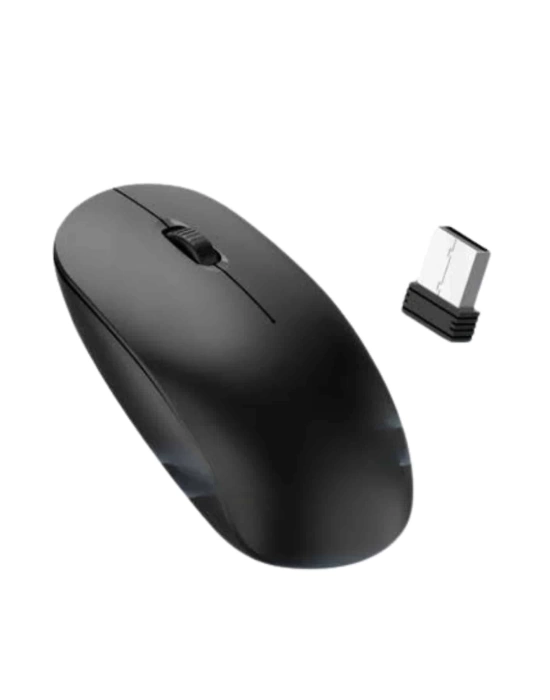 Siyah Kablosuz Mouse Wireless Mouse Minimal Tasarım