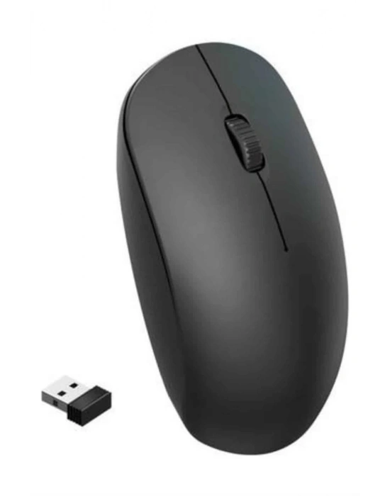 Siyah Kablosuz Mouse Wireless Mouse Minimal Tasarım