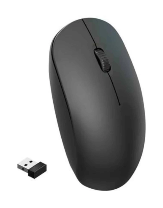 Siyah Kablosuz Mouse Wireless Mouse Minimal Tasarım