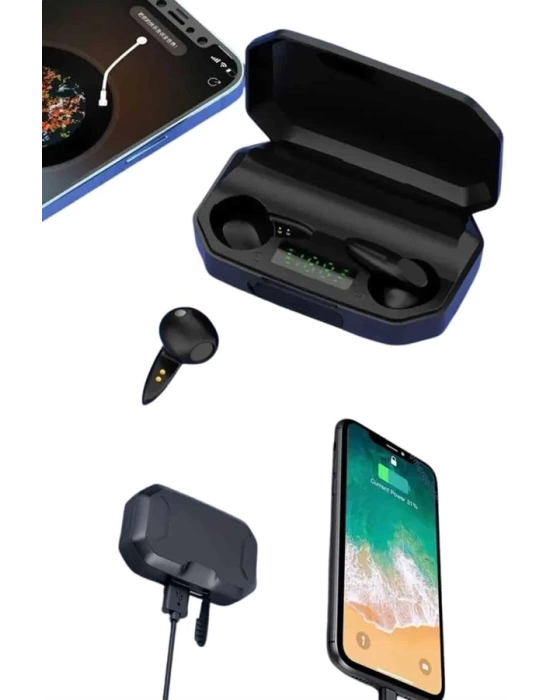 Siyah Profesyonel Gaming Kulaklık HD Mikrofonlu Çağrı Cevaplayabilen