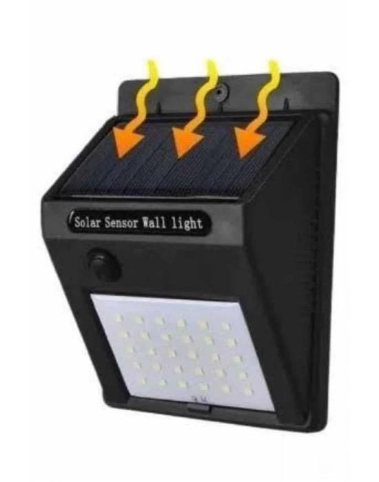 Solar Dekoratif Lambası Sensörlü Led Işık Bahçe Aydınlatma