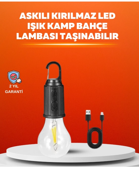 Su Geçirmez Dış Mekan LED Çadır Işığı