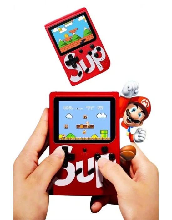 Sup Atari Retro 400 Nostalji Oyunlu Mini Atari Taşınabilir Oyun Konsolu