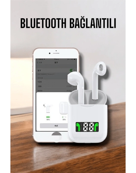 Suya Dayanıklı, Android ve iOS Uyumlu Bluetooth 5.0 Kulaklık