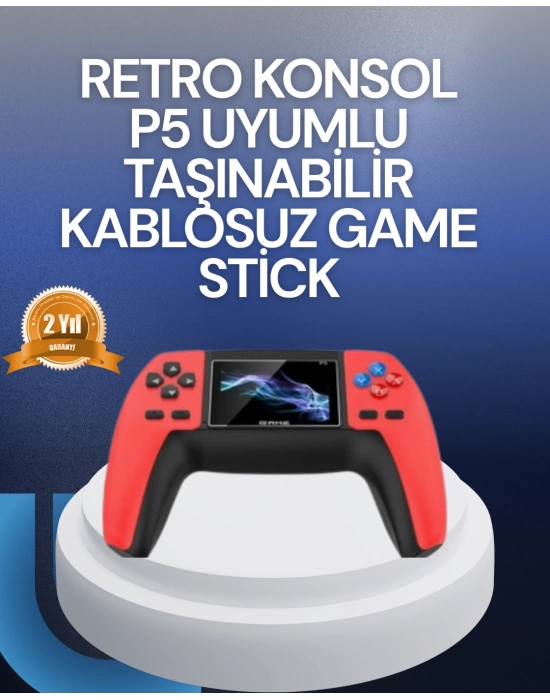 Tak Çalıştır Mini Retro GamePad | 520 Klasik Oyun