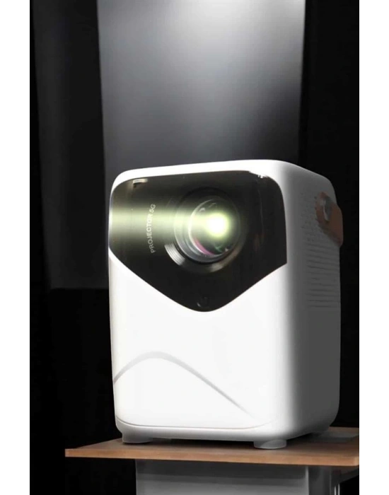 Taşınabilir Android Projeksiyon Wifi Destekli 4K Multimedia Tabanlı Ev Ve Ofis Tipi