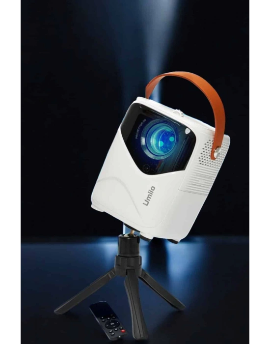 Taşınabilir Android Projeksiyon Wifi Destekli 4K Multimedia Tabanlı Ev Ve Ofis Tipi